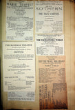 Theater - Large Program Clip Collection 1880-1925