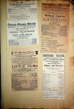 Theater - Large Program Clip Collection 1880-1925