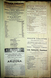 Theater - Large Program Clip Collection 1880-1925