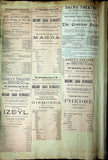 Theater - Large Program Clip Collection 1880-1925