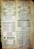 Theater - Large Program Clip Collection 1880-1925