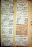 Theater - Large Program Clip Collection 1880-1925