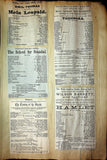 Theater - Large Program Clip Collection 1880-1925