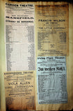 Theater - Large Program Clip Collection 1880-1925