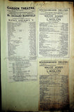 Theater - Large Program Clip Collection 1880-1925