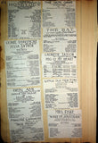 Theater - Large Program Clip Collection 1880-1925