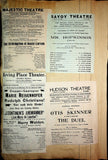 Theater - Large Program Clip Collection 1880-1925