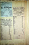Theater - Large Program Clip Collection 1880-1925