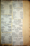 Theater - Large Program Clip Collection 1880-1925
