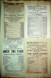 Theater - Large Program Clip Collection 1880-1925