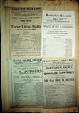 Theater - Large Program Clip Collection 1880-1925