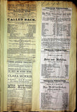 Theater - Large Program Clip Collection 1880-1925