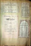 Theater - Large Program Clip Collection 1880-1925
