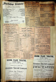 Theater - Large Program Clip Collection 1880-1925