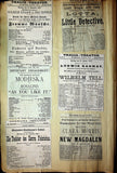 Theater - Large Program Clip Collection 1880-1925
