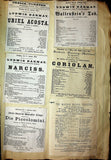 Theater - Large Program Clip Collection 1880-1925