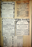 Theater - Large Program Clip Collection 1880-1925