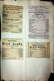 Theater - Large Program Clip Collection 1880-1925