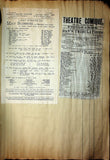 Theater - Large Program Clip Collection 1880-1925