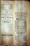 Theater - Large Program Clip Collection 1880-1925