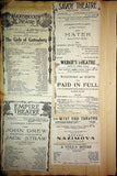 Theater - Large Program Clip Collection 1880-1925