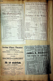 Theater - Large Program Clip Collection 1880-1925