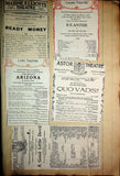 Theater - Large Program Clip Collection 1880-1925