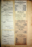 Theater - Large Program Clip Collection 1880-1925