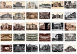 Theaters of the World - Large Postcard Collection