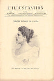 Theatre National de L´Opera - L´Illustration - Program Lot 1894-1903