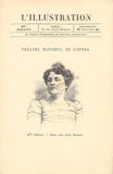 Theatre National de L´Opera - L´Illustration - Program Lot 1894-1903