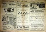 Theatre Royal de L´Opera - Cairo - Program Lot 1920s