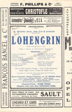Theatre Royal de L´Opera - Cairo - Program Lot 1920s