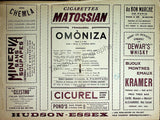 Theatre Royal de L´Opera - Cairo - Program Lot 1920s