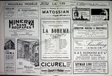 Theatre Royal de L´Opera - Cairo - Program Lot 1920s