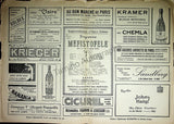 Theatre Royal de L´Opera - Cairo - Program Lot 1920s