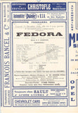 Theatre Royal de L´Opera - Cairo - Program Lot 1920s