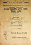 Theatro Municipal Rio de Janeiro, Brasil - Collection of 55+ Opera Programs 1923-1950