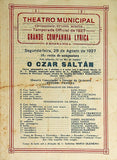 Theatro Municipal Rio de Janeiro, Brasil - Collection of 55+ Opera Programs 1923-1950