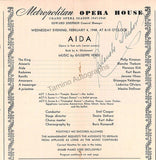 Thebom, Blanche - Autograph Photo and Program Lot