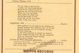 Thorborg, Kerstin - Signed Program New York 1940