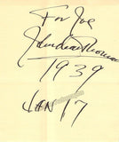 Tibbett, Lawrence - Teyte, Maggie & Others - Lot of 8 Autographed items