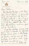 Toscanini, Arturo - His Baton + Autograph Letter Signed by Walter Toscanini