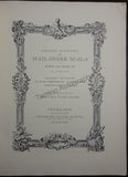 Toscanini, Arturo - Teatro La Scala on Tour Program
