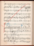 Tristano e Isotta Signed Score