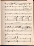 Tristano e Isotta Signed Score