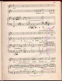 Tristano e Isotta Signed Score
