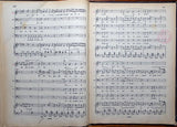 Un Ballo in Maschera Signed Score