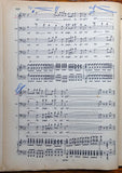 Un Ballo in Maschera Signed Score