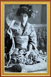 Farrar, Geraldine - Signed Photo in Madama Butterfly + Program Clip